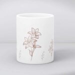 Caneca Flower Lily - Imagem 2